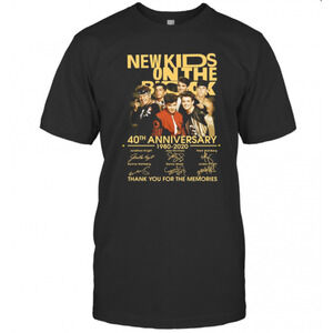 New Kids On The Rock 40Th Anniversary 19780 T-Shirt